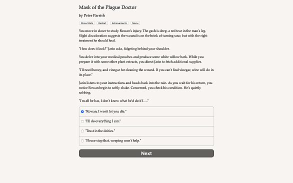 Mask of the Plague Doctor