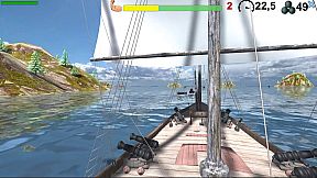 Pirates. Naval battle