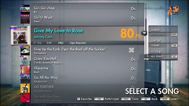 Rocksmith 2014 Edition – Remastered – Johnny Cash - “Give My Love to Rose”