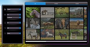 Let's Play Jigsaw Puzzles: Horses