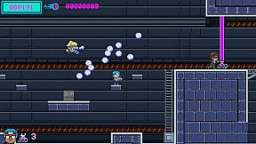 Pixel Waifu: Escape from the dark corporation. The telepathic power of a lovestruck otaku