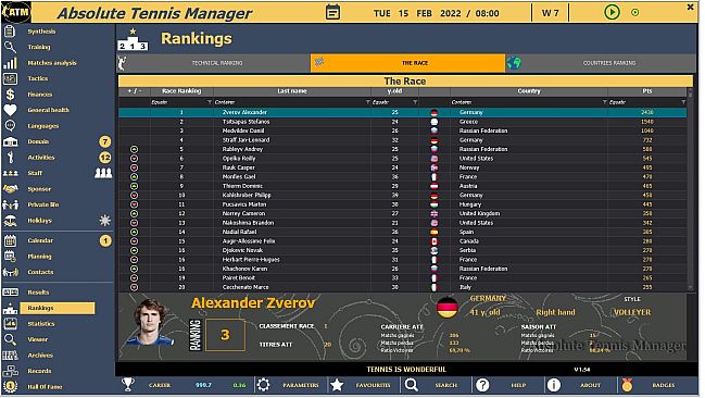 Absolute Tennis Manager