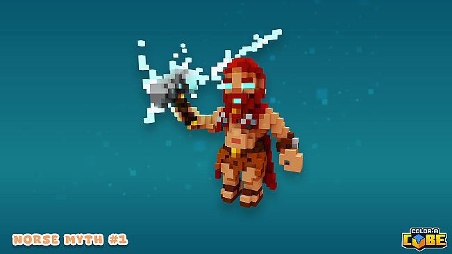Color-a-Cube - Norse Myth Pack #1