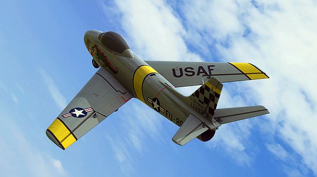 RealFlight Evolution - E-flite UMX F-86 Sabre 30mm EDF