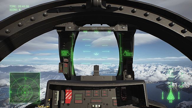 ACE COMBAT 8 - Playable Aircraft: F-14A