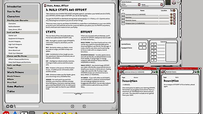 Fantasy Grounds - Index Card RPG