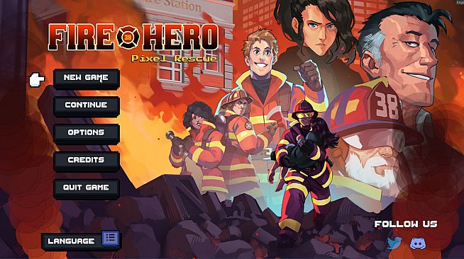 Fire Hero - Pixel Rescue