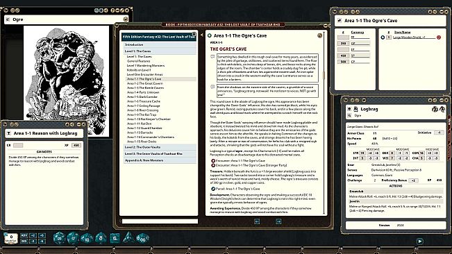 Fantasy Grounds - Fifth Edition Fantasy #32: The Lost Vault of Tsathzar Rho