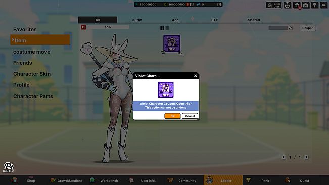 Freestyle2 - Violet Character Coupon