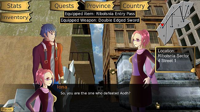 Niara: Rebellion Of the King Visual Novel RPG