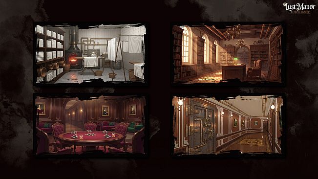 Lust Manor: Leona's Secret - Digital artbook