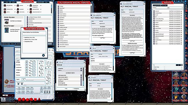 Fantasy Grounds - Starfinder Character Operations Manual