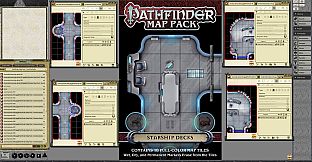 Fantasy Grounds - Pathfinder RPG - Map Pack - Starship Decks