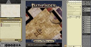 Fantasy Grounds - Pathfinder RPG - Pathfinder Flip-Mat: Night of the Gray Death