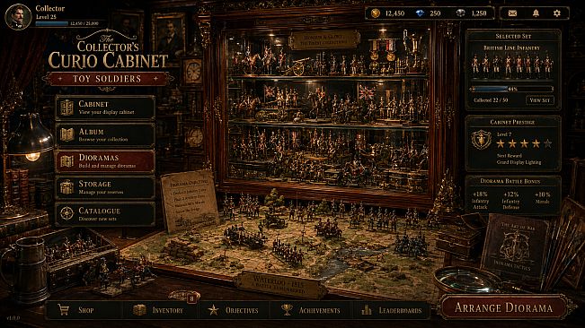 The Collector's Curio Cabinet Toy Soldiers