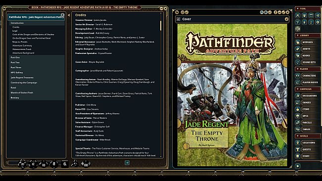 Fantasy Grounds - Pathfinder RPG - Jade Regent Adventure Path (6 of 6) - The Empty Throne