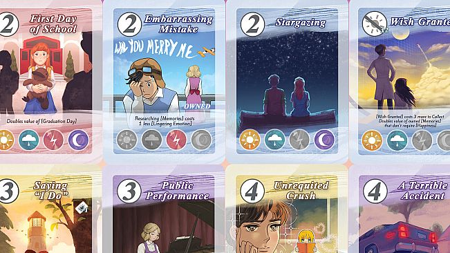 To the Moon: Bestest Memories Card Game Print-n-Play