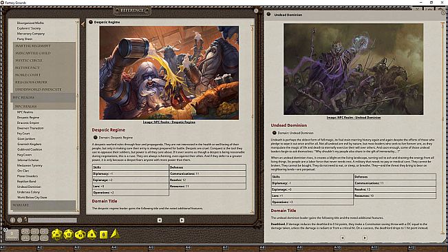 Fantasy Grounds - Kingdoms & Warfare