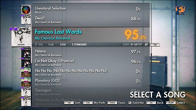 Rocksmith 2014 – My Chemical Romance - “Famous Last Words”
