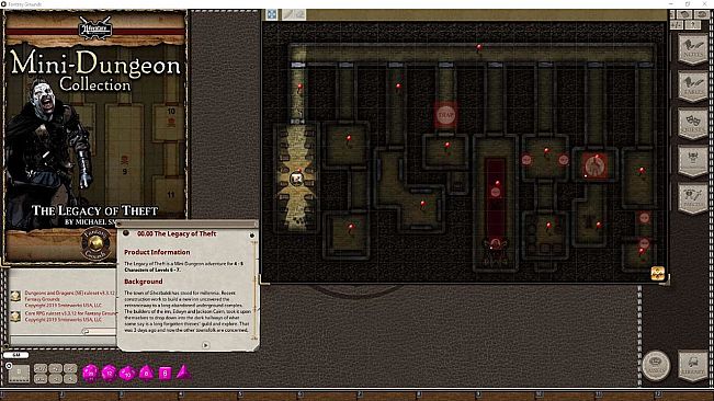 Fantasy Grounds - Mini-Dungeons Bundle #031-035
