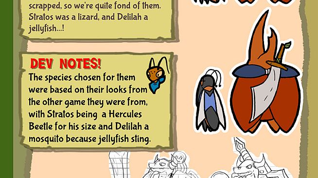 Bug Fables: The Art of Bugaria