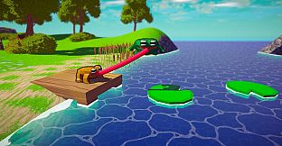 Sticked Together! - Co-op Frog Parkour