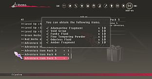 Tales of Berseria - Adventure Item Pack 5