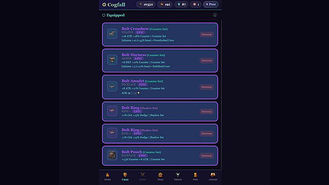 Cogfall