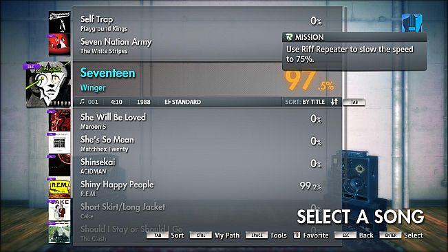 Rocksmith 2014 – Winger - “Seventeen”