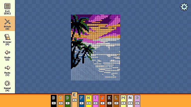 Pixel Cross Stitch - Vacations Pack 2