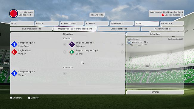 Football Career Mode 28
