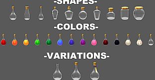 Visual Novel Maker - Potions Asset Pack 4K