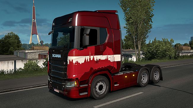 Euro Truck Simulator 2 - Latvian Paint Jobs Pack