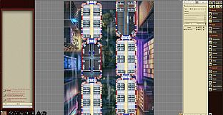 Fantasy Grounds - Starfinder RPG - Starfinder Flip-Mat - Grav Trains