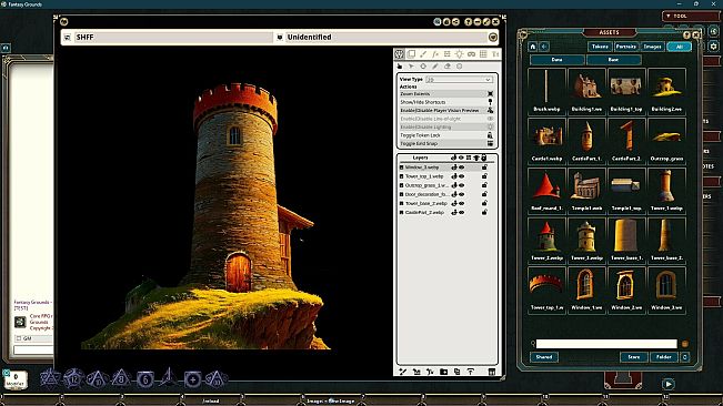 Fantasy Grounds - FG Immersive Strongholds Map Pack