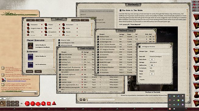 Fantasy Grounds - Investigator Handbook (CoC7E)