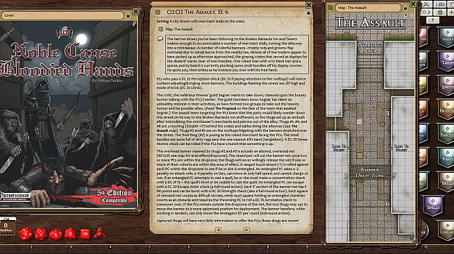 Fantasy Grounds - Noble Cause, Bloodied Hands (PFRPG)