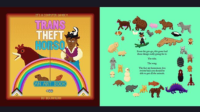 Trans Theft Horso Art-Book