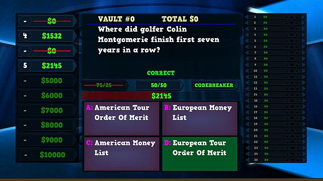 Trivia Vault: Golf Trivia