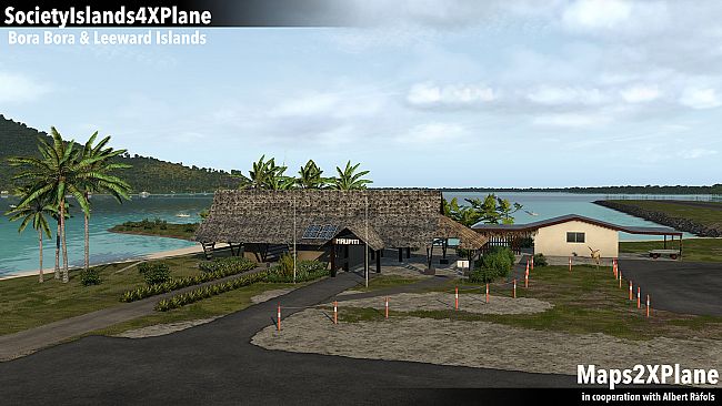 X-Plane 11 - Add-on: Aerosoft - Society Islands XP - Bora Bora & Leeward Islands