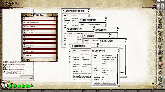 Fantasy Grounds - Pathfinder RPG - Melee Tactics Toolbox (PFRPG)