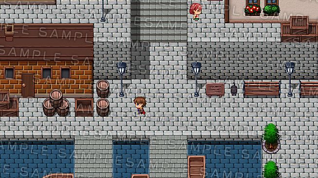 RPG Maker MV - Krachware Fantasy Town Exterior Tileset