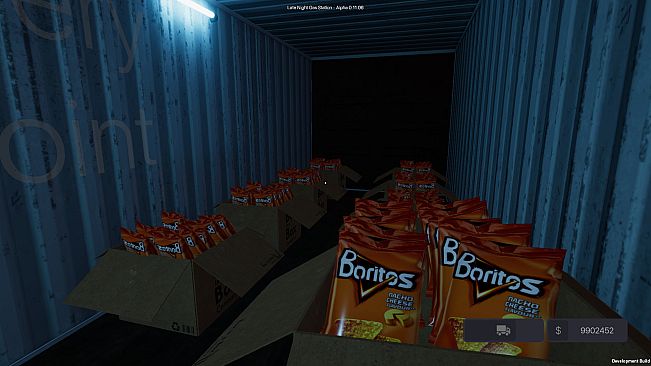 Late Night Gas Station