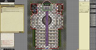 Fantasy Grounds - Pathfinder RPG - Pathfinder Flip-Mat - Classic Cathedral