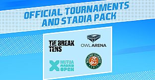Tennis World Tour 2 Official Tournaments and Stadia Pack