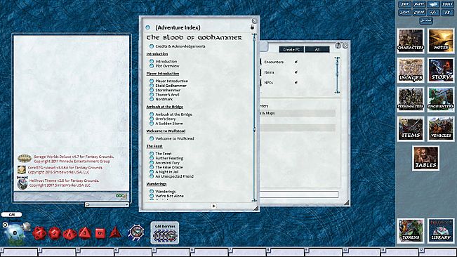 Fantasy Grounds - Hellfrost - The Blood of Godhammer (Savage Worlds)