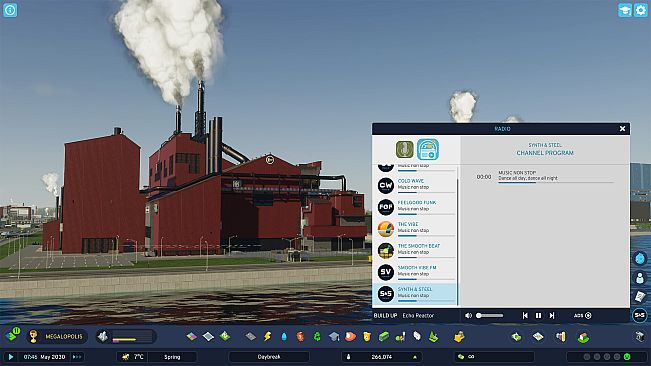 Cities: Skylines II - Synth & Steel Radio