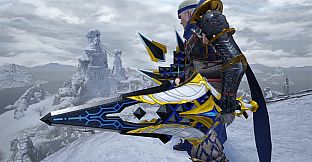 Monster Hunter Rise - "Lost Code: Carnhan" Hunter layered weapon (Sword & Shield)