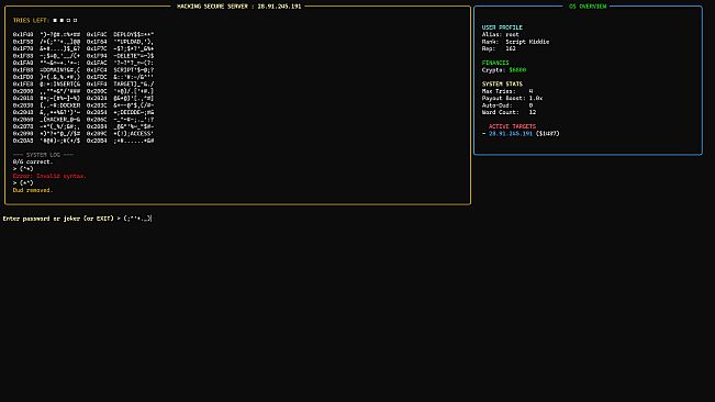 Terminal Hacker: Override