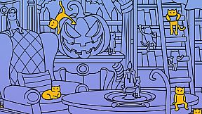Hidden Cats - Halloween